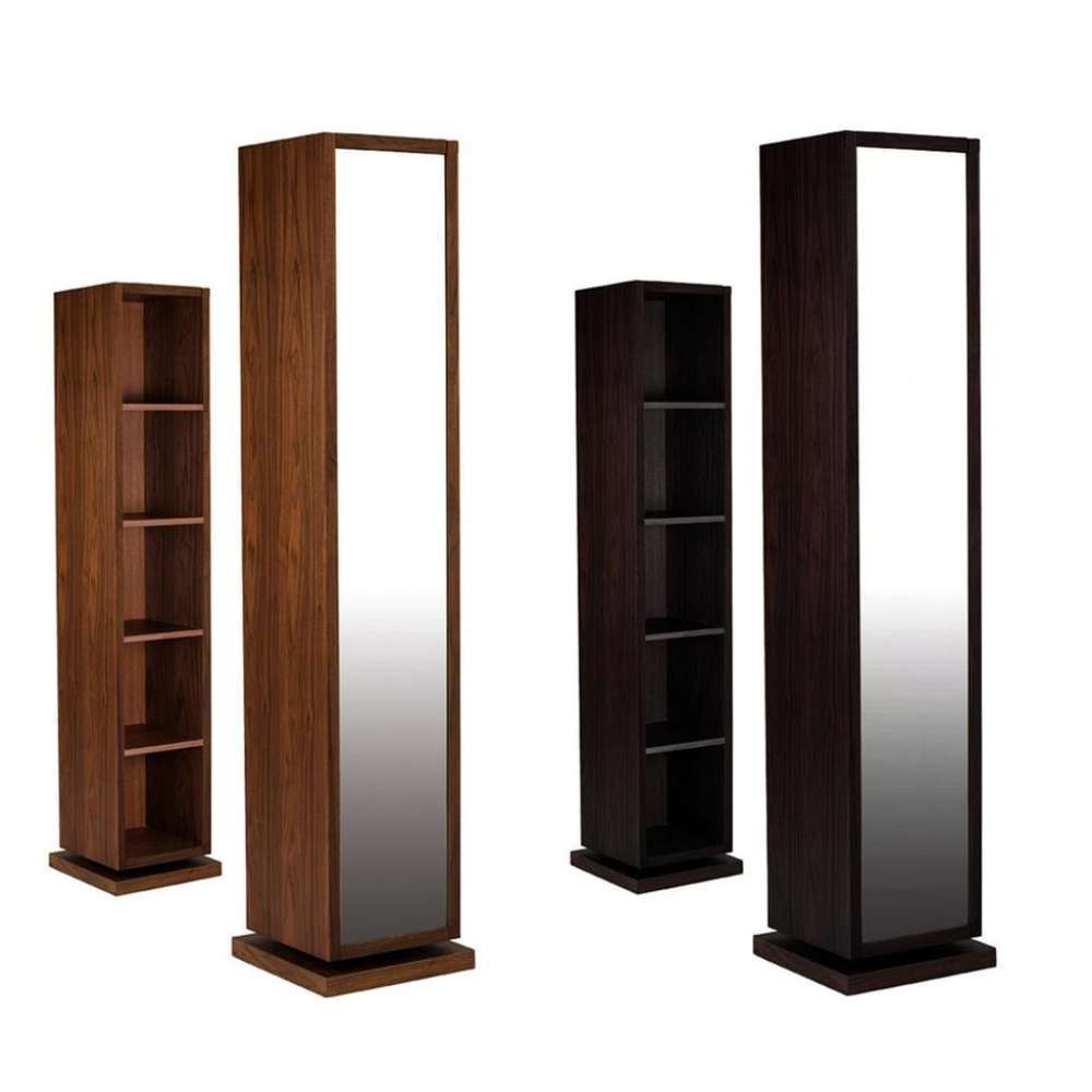 Modern Rotating Mirrored Wardrobe Paragon Furniture