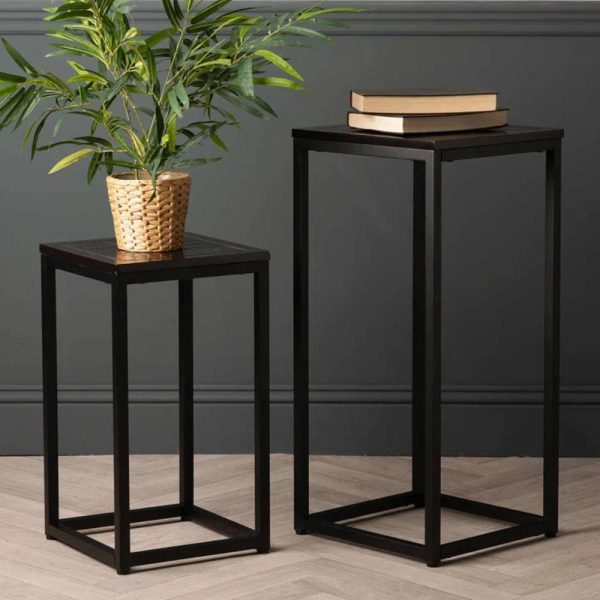 Paragon 2 Piece Metal Frame Side Table