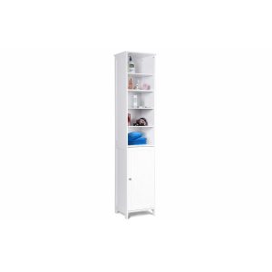 Tall Bathroom Cabinet with 5 Shelves
