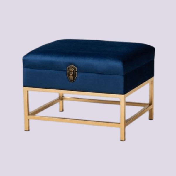 Paragon Luxe Velvet Storage Ottoman