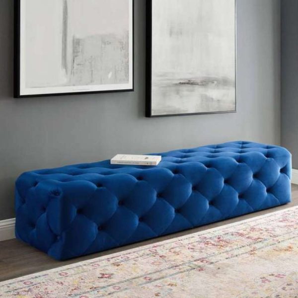 Paragon Hallway Bench Button Tufted Design