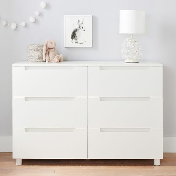 Arlen Wide Dresser with 6-Drawers Chest