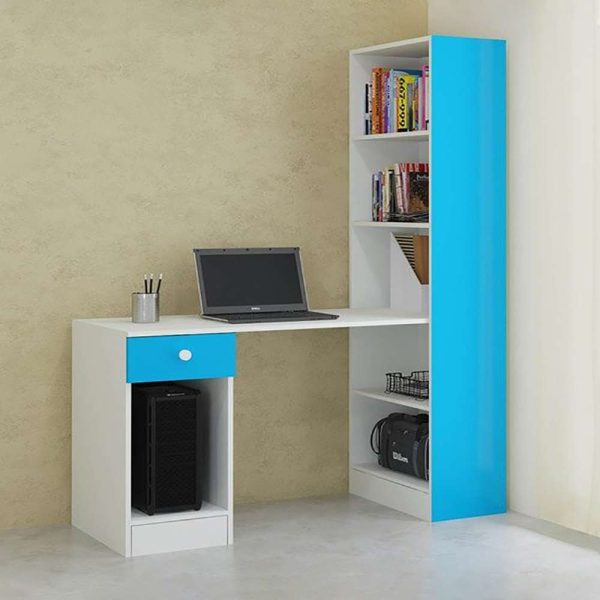 Austin Study Desk with Book Shelf