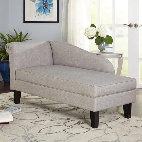 Comfortable Chaise Lounge with Storage