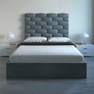 Personalized Wall Panel Bed with Upholstery