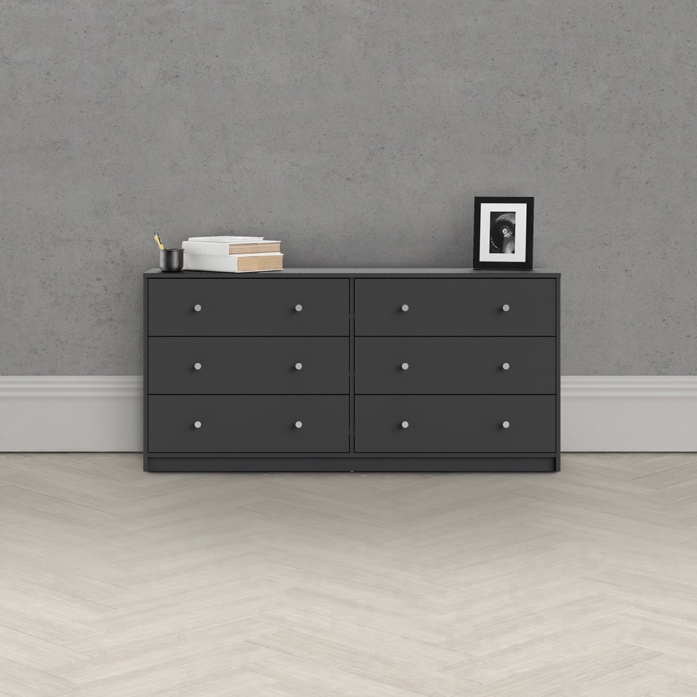 Double Dresser Zoe 6-drawers From Paragon 3