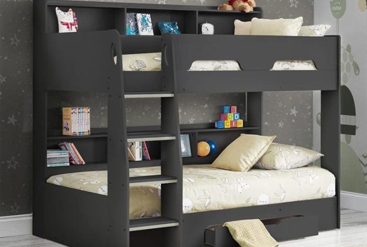 Eleanor Double Bunk Bed With Stairs