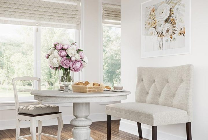 Elegant Tufted Settee