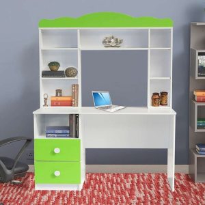 Study Table for Kids With Book Storage