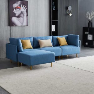Govea Sleek And Stylish 4 Seater Sectional Sofa
