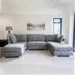 Haawa U Shape Sofa With Upholstered Modular Style