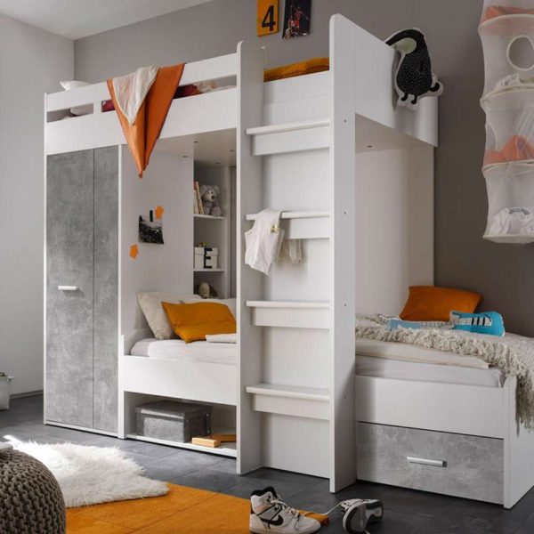 Multi functional Storage Bunk Bed Paragon