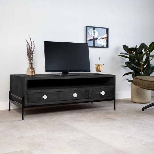 Industrial Jackson TV Console Table