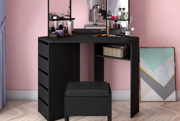 Paragon Vanity Table With Mirror