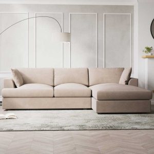 L Shaped Sofa 3 Seater - Right Hand Facing