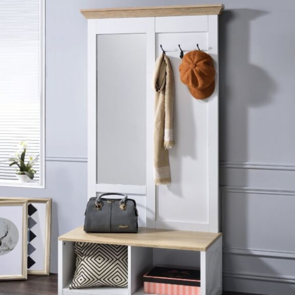 Lathasha Hall Tree with Bench and Shoe Storage Paragon Furniture