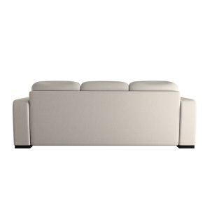 Lionel Sofa In Modern Fabric With Down-Filled Cushions