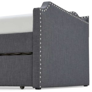 Livingstone Upholstered Daybed with Trundle