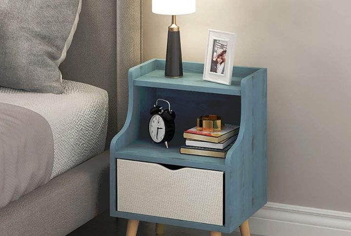 Paragon Wooden Open Shelve Nightstand