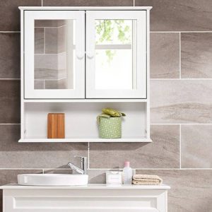 Mirror Door Wall Cabinet