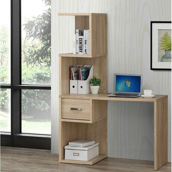 Modern Home Office Study Desk With Storage