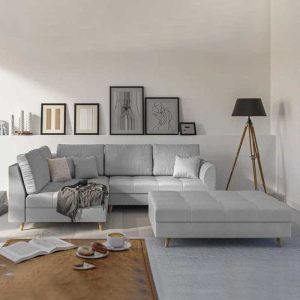 Modular Sofa with Scandinavian Modern Style