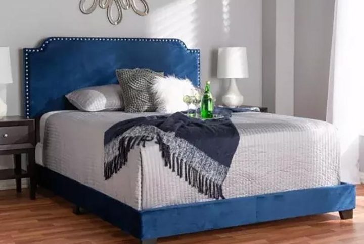 Nail Head Design Bed for a Modern Look