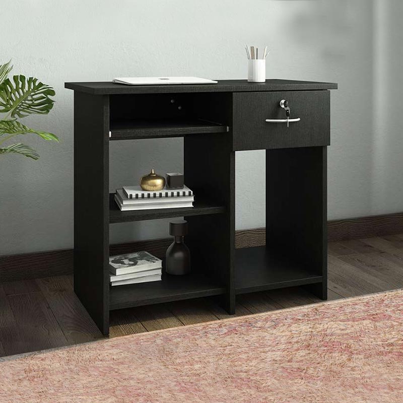 Paragon-Computer-Desk-with-One-Drawer-and-Shelve-2