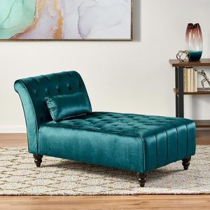 Paragon Contemporary Fabric Chaise Lounge