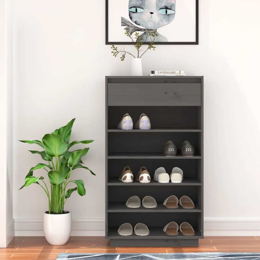 Paragon Furniture Wooden Shoe Cabinet 5