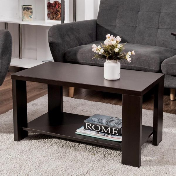 Rectangle Cocktail Coffee Table in Wenge