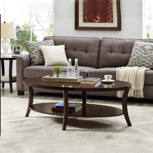Round Center Table with Storage