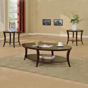 Round Center Table with Storage