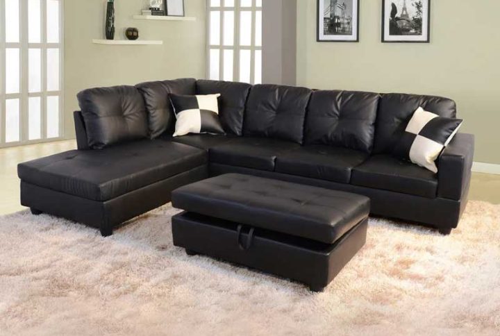 Russ L Shape Sofa With Ottoman