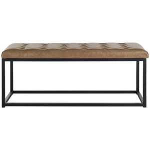 Paragon Upholstered Seating Bench in Black