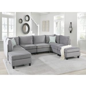 8-Piece Modular Sofa Set