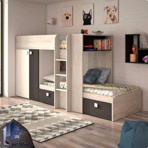 Single High Sleeper Bed with Drawers