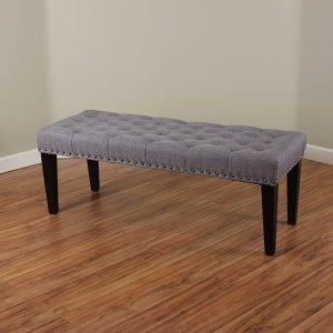Entryway Modern Button Tufted Bench