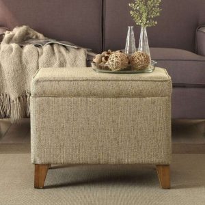 Square Footstool with storage