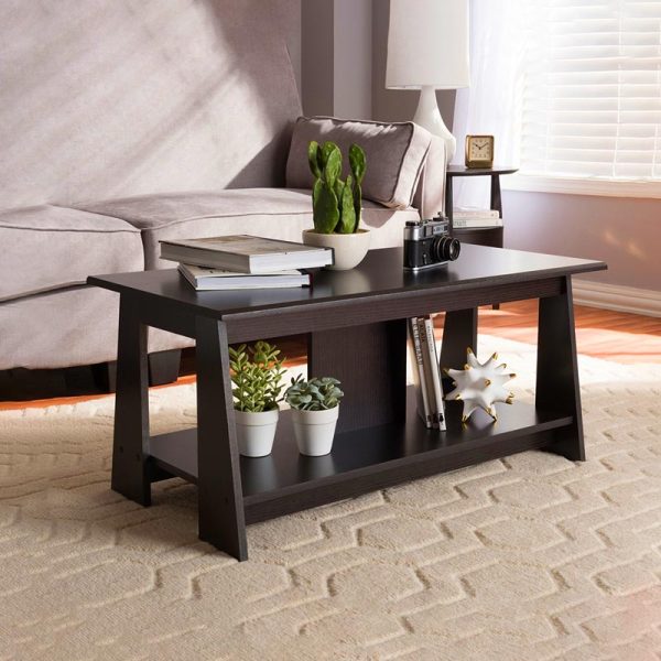 Stylish Fiona Coffee Table in Wenge