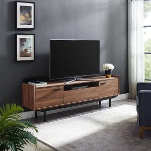 Walnut Wooden TV Stand