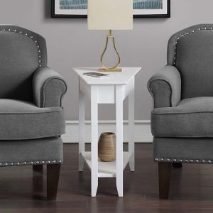 Wedge Modern and Versatile End Table