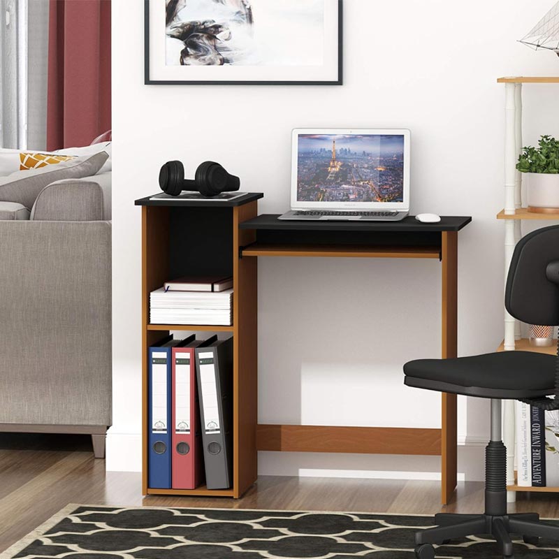 Wooden-Computer-Study-Table-with-storage-shelf-1